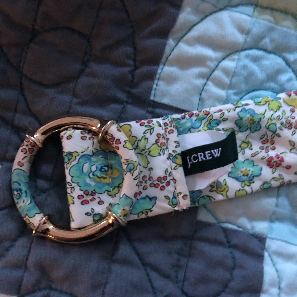 J Crew 💕 Cotton Floral Belt - Picture 6 of 6